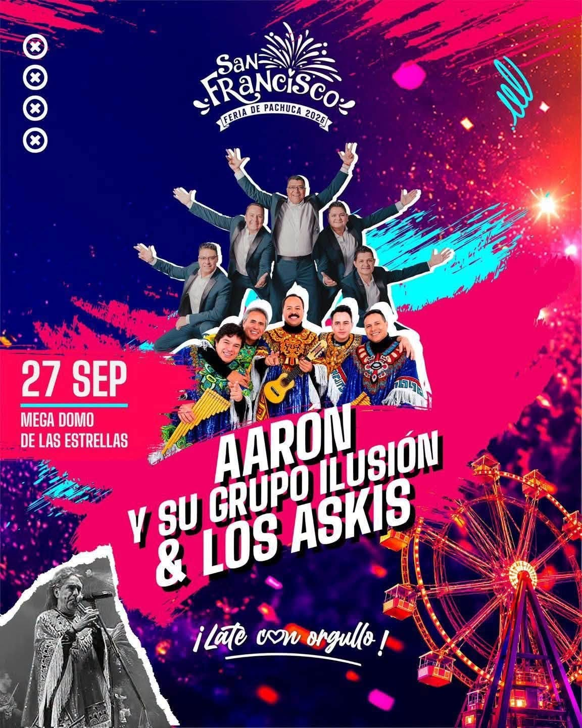 Aaron y Askis Domo de las Estrellas Feria de Pachuca
