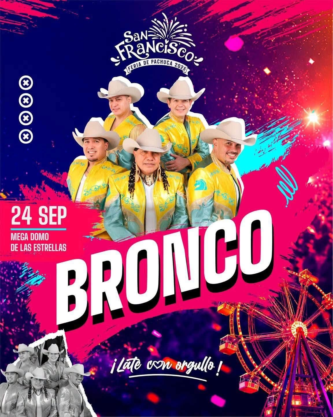 Bronco Domo de las Estrellas Feria de Pachuca