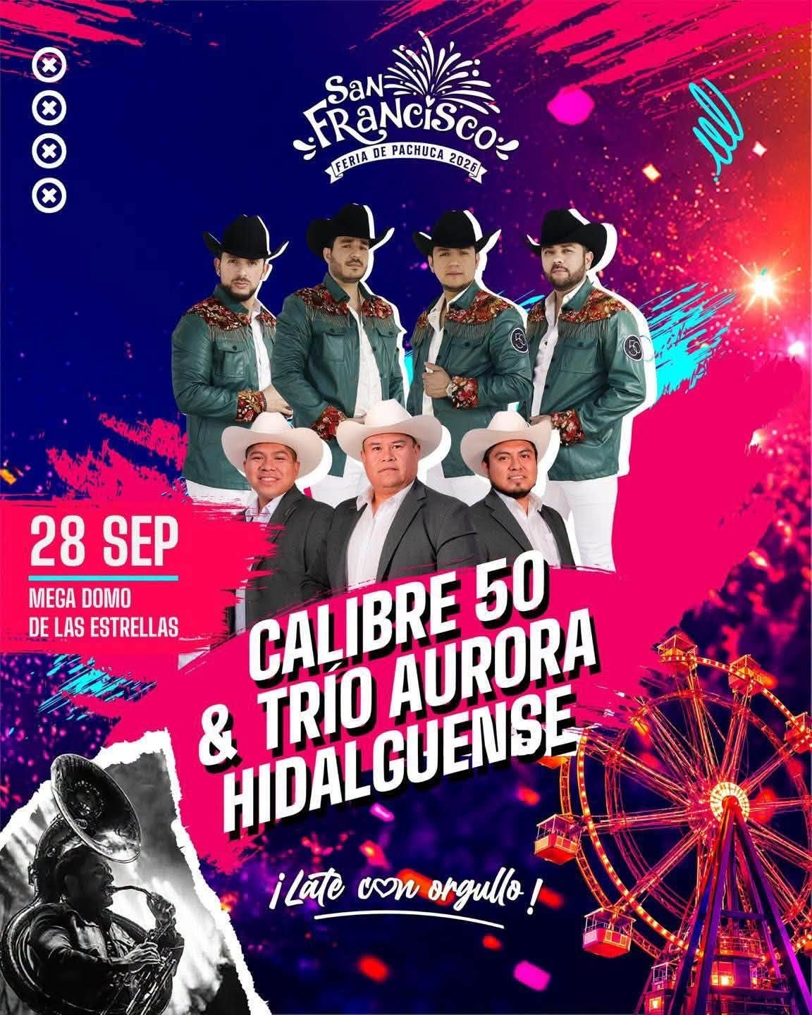 Calibre 50 Domo de las Estrellas Feria de Pachuca
