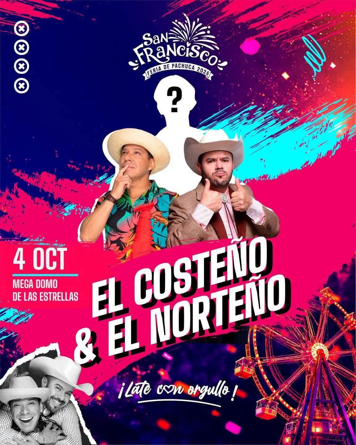 Costeño y Norteño Domo de las Estrellas Feria de Pachuca