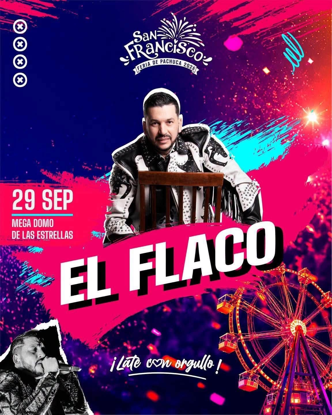El Flaco Domo de las Estrellas Feria de Pachuca