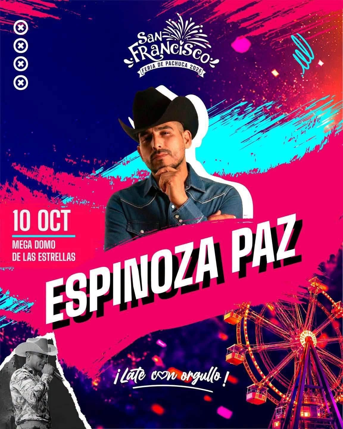 Espinoza Paz Domo de las Estrellas Feria de Pachuca
