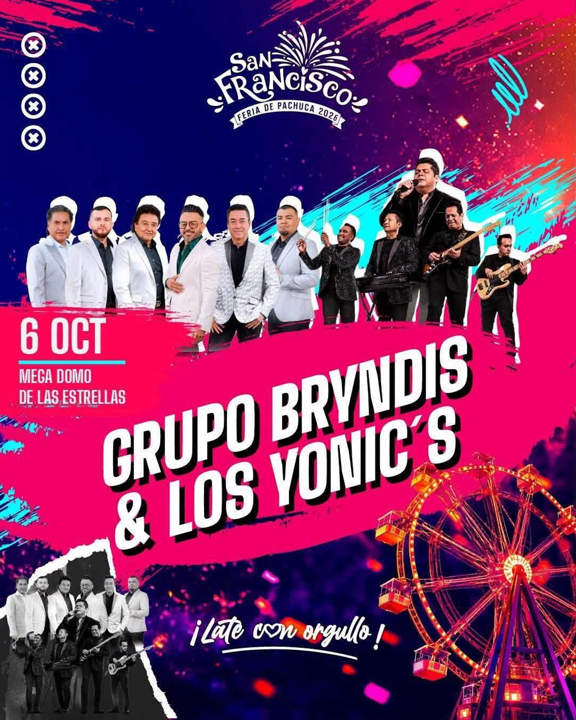Grupo Bryndis Domo de las Estrellas Feria de Pachuca
