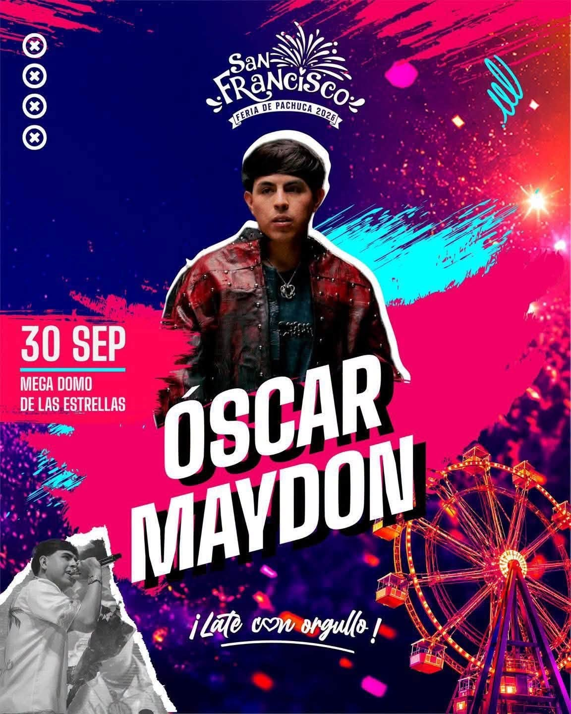 Oscar Maydon Domo de las Estrellas Feria de Pachuca