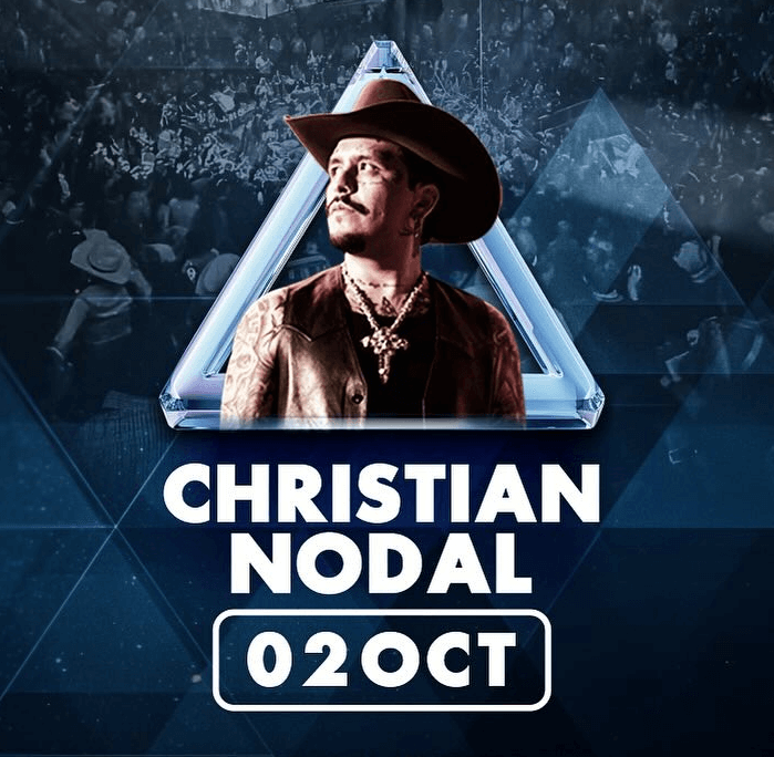 boletos Christian Nodal palenque Pachuca 2024