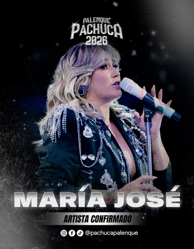 Maria Jose en el Palenque Pachuca 2026